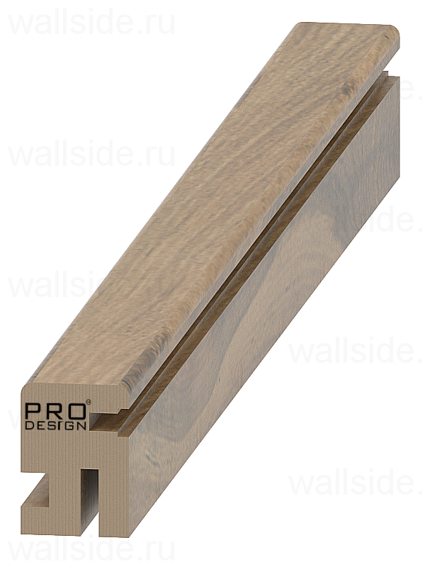 Обрамление 100 мм (ПВХ) для одностворчатого пенала Eclisse