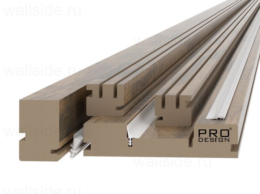 Обрамление 125 мм (ПВХ) для одностворчатого пенала Eclisse