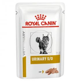 Влажный корм для кошек Royal Canin Urinary S/O для лечения МКБ паштет 85 г