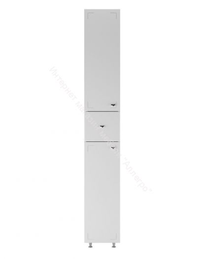 Пенал напольный 30 Классик с верхним ящиком В1 левый АЙСБЕРГ