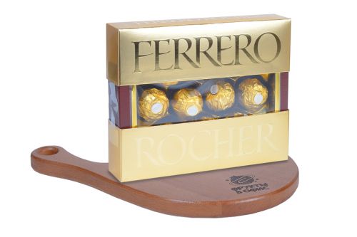 Конфеты Ferrero Rocher хрустящие из молочного шоколада 125г