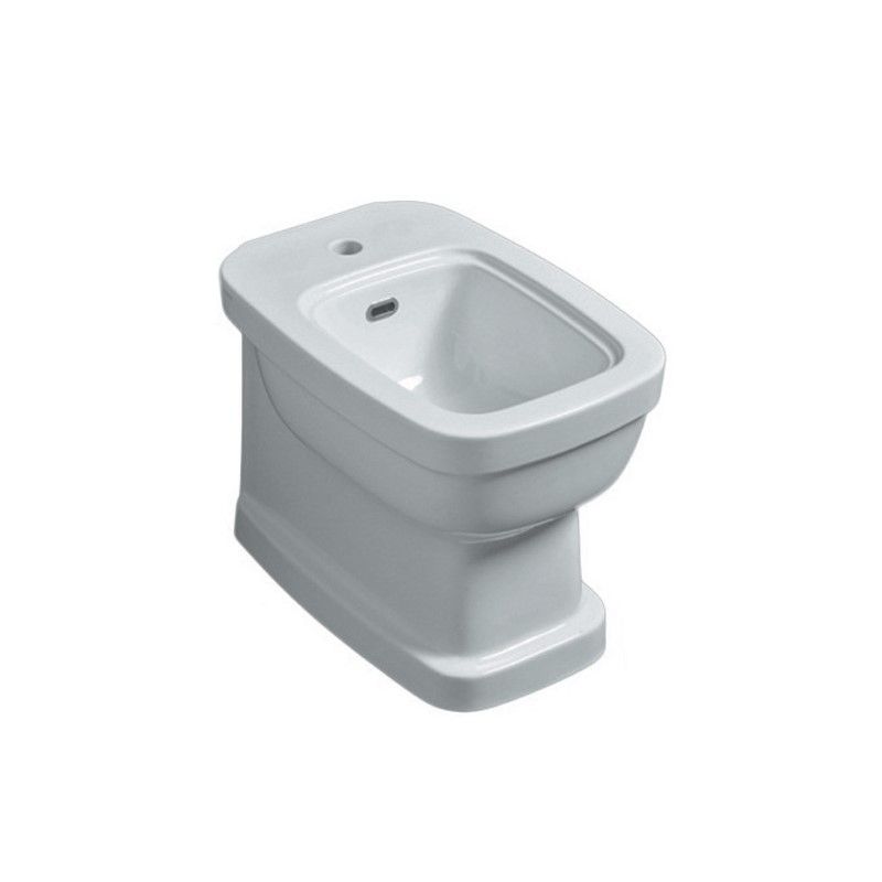 Изображение Биде Simas Evolution напольное и 2 намеченными отверстиями EVO04