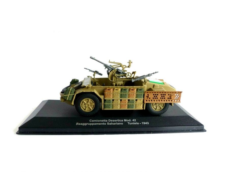 Camionetta Desertica Mod.42 в масштабе 1/43 (Eaglemoss-IXO)