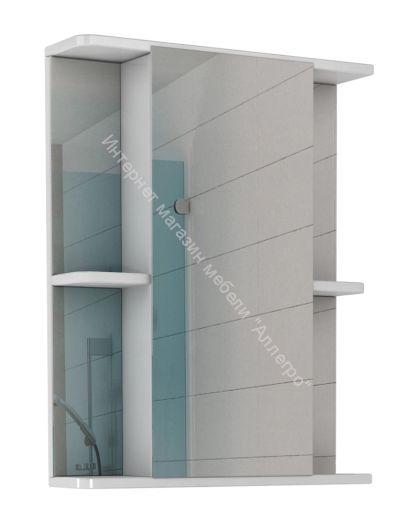 Шкаф-зеркало Норма 2-50 правый АЙСБЕРГ