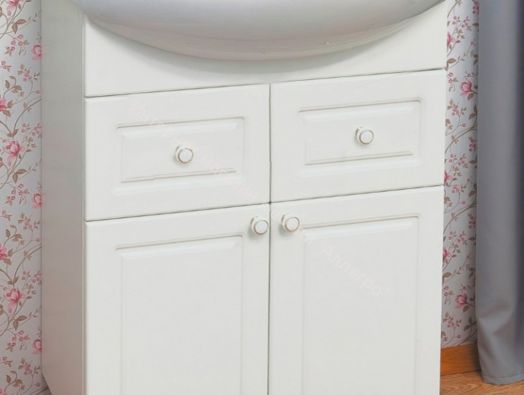 Тумба с умывальником "Элеганс 65" Софи с ящиками Sanflor