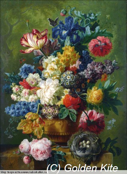 Набор для вышивания "2496 Flowers in a Vase (medium)"