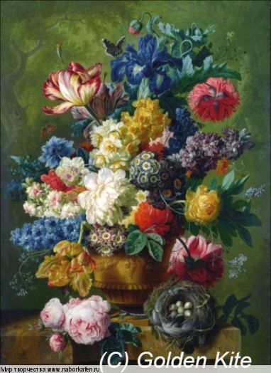 Набор для вышивания "2496 Flowers in a Vase (medium)"