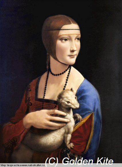 Набор для вышивания "2116 Lady with an Ermine"