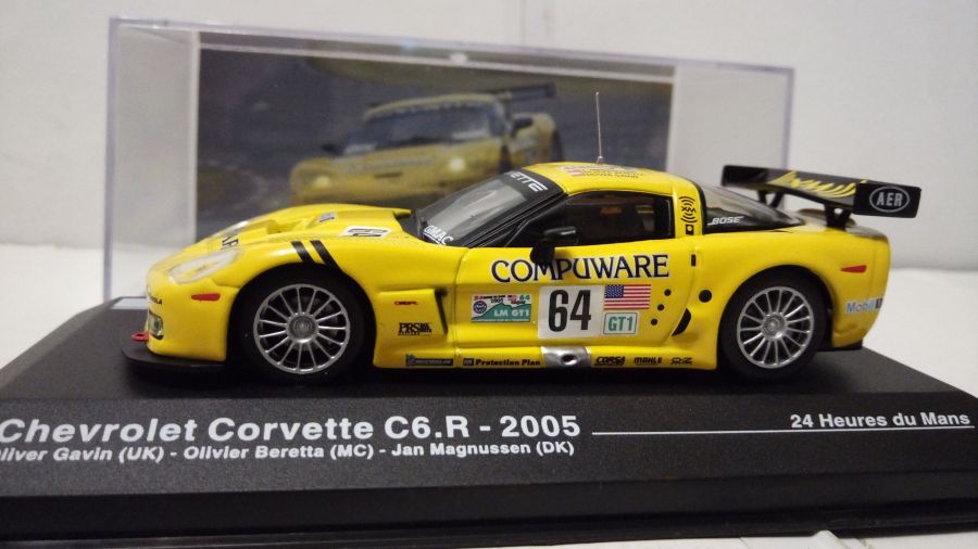 Chevrolet Corvette C6.R. 2005   Rallye 24 Heures du mans  (IXO-ALTAYA) 1/43