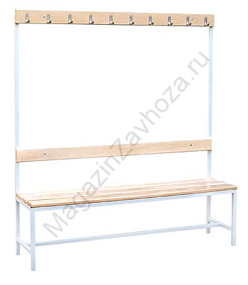 Скамья для спортивных раздевалок односторонняя 1500 мм
