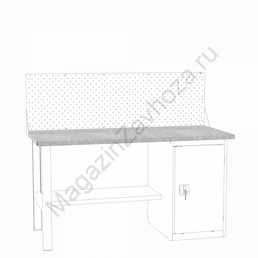 Настил оцинкованный Н-1,6