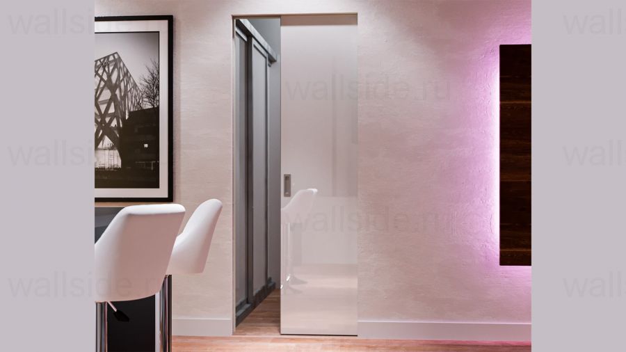 Полотно для раздвижной двери со стеклом, высота до 3 м