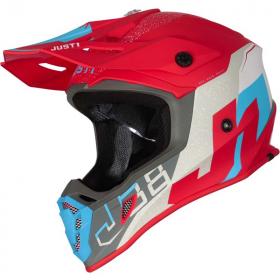 Just1 J38 Korner Blue Red шлем внедорожный