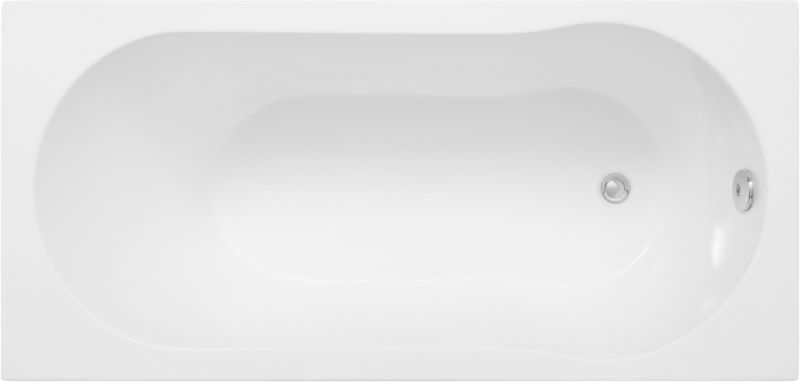 Акриловая ванна Aquanet Light 160x70, с каркасом