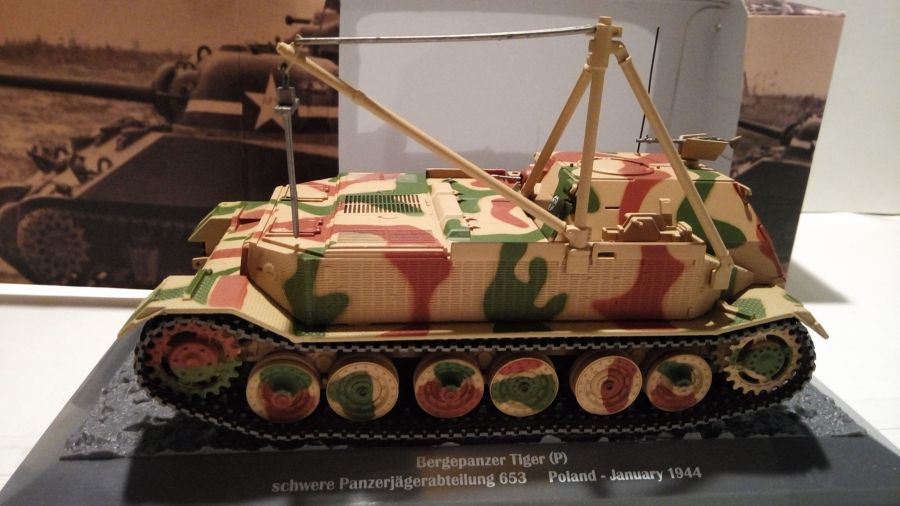 BERGEPANZER  Tiger(P) 1944  (ATLAS) в масштабе 1/43