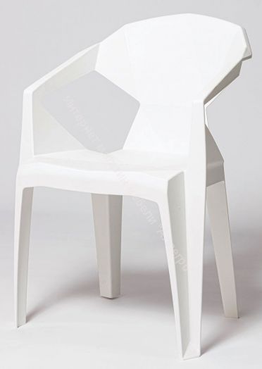 Кресло пластик Румба Белый