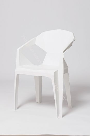 Кресло пластик Румба Белый
