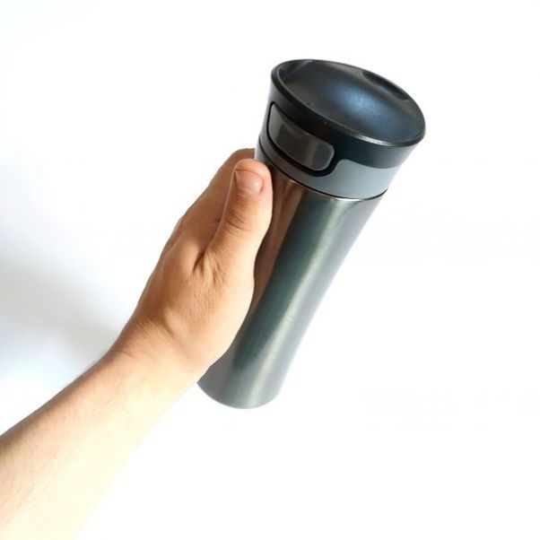 Термокружка Discover серая