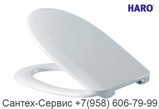 525965 Сиденье с крышкой для унитаза HARO Nordica