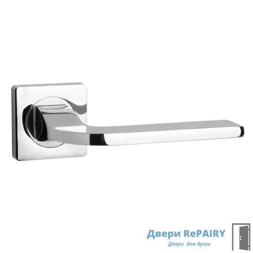 дверная ручка блестящая