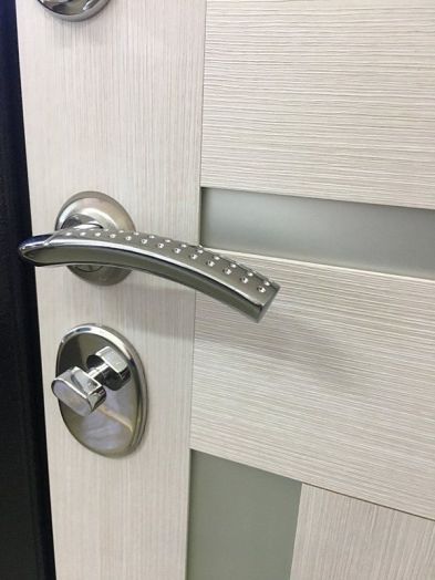 Дверь Входная Ратибор Авангард 3К Лиственница беж