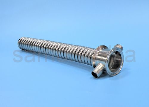 Холодильник Димрота DN2" длина 35 см (резьба 1/2", длина намотки 4 м, диаметр трубки 8 мм)  до 4,5 кВт.