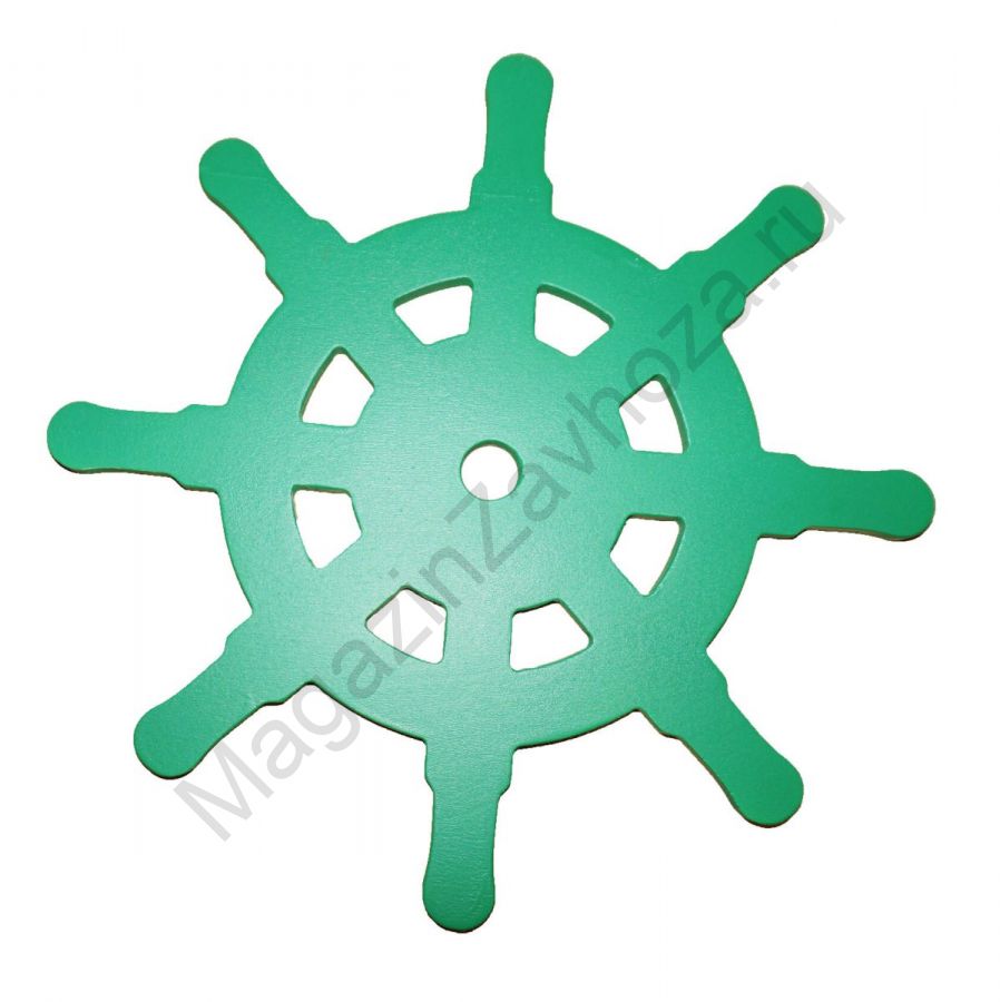 Штурвал из фанеры диаметр 30 см