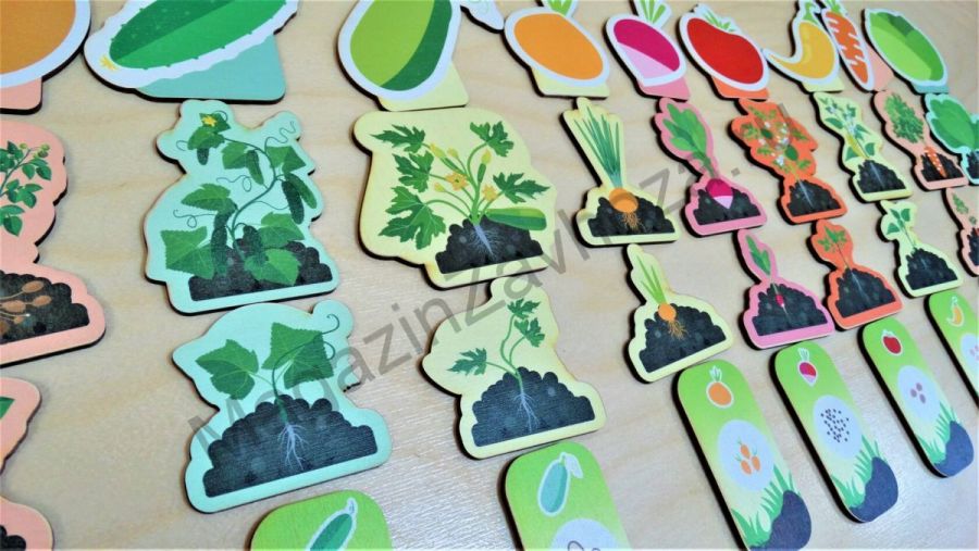 Дидактический материал ВЫРАЩИВАЕМ УРОЖАЙ (ХДФ)