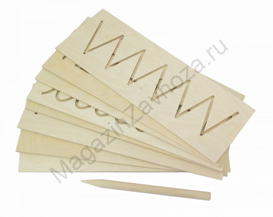 Трафарет-прописи для письма 18 штук