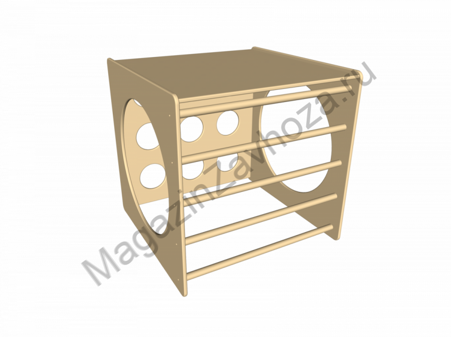 Куб деревянный для лазанья
