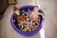 Сухой бассейн, 120*40*10см (расцв. в ассорт., ткань Оксфорд)