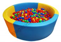 Сухой бассейн круглый, 160*50см