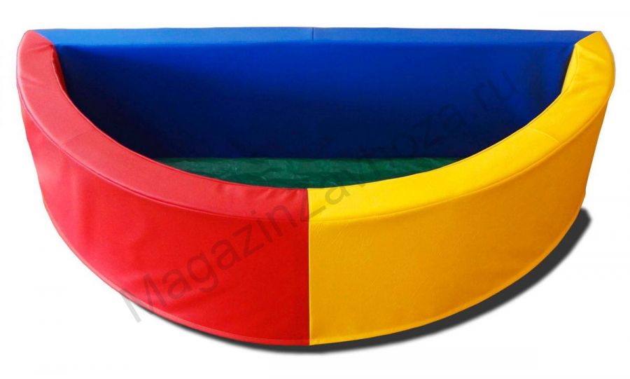 Сухой бассейн полукруглый ПОЛОВИНКА