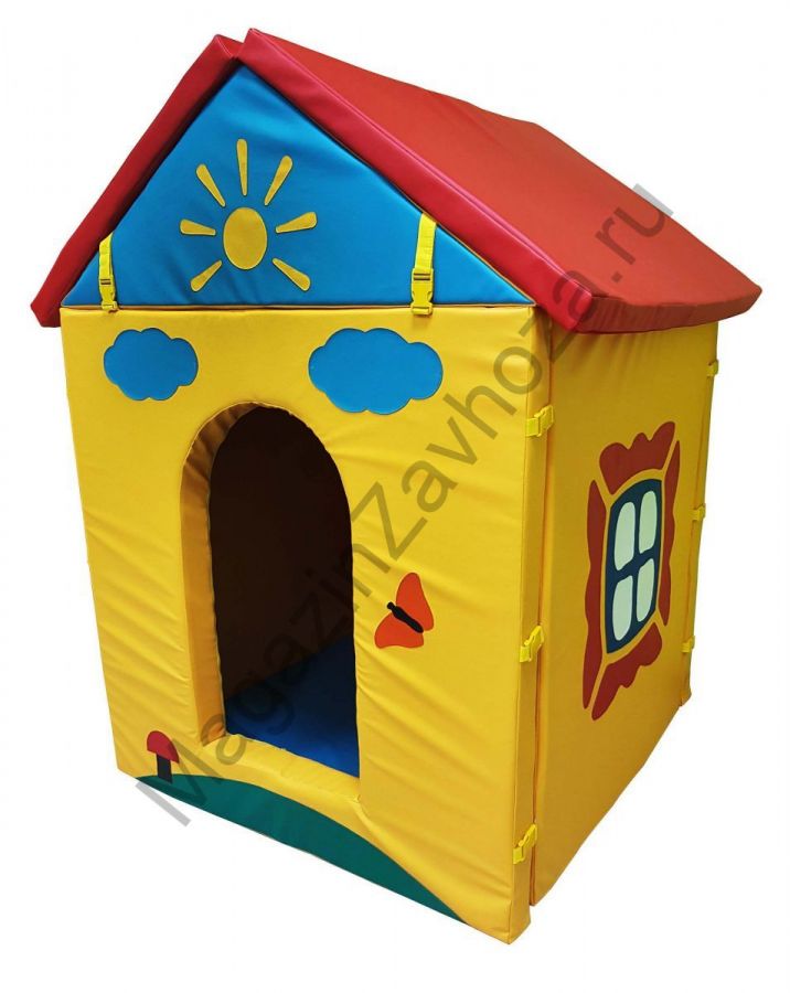 Игровой домик-трансформер Мягкая избушка, высота 1,4 м