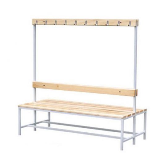 МЯ-Г2-20 Скамья вешало двухсторонняя  (20 крючков)