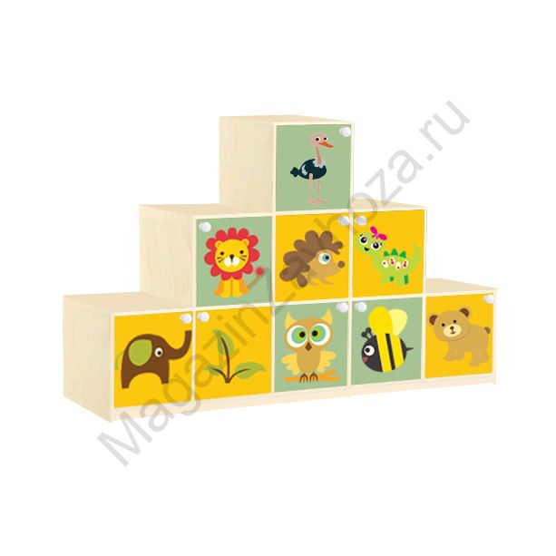 СТЕНКА ДЕТСКАЯ МОДЕЛЬ 5/41 С УФ ПЕЧАТЬЮ