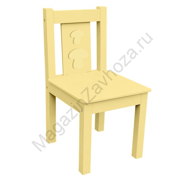 СТУЛ МДФ НЕРЕГУЛИРУЕМЫЙ Крем-брюле 53 (Грибы)