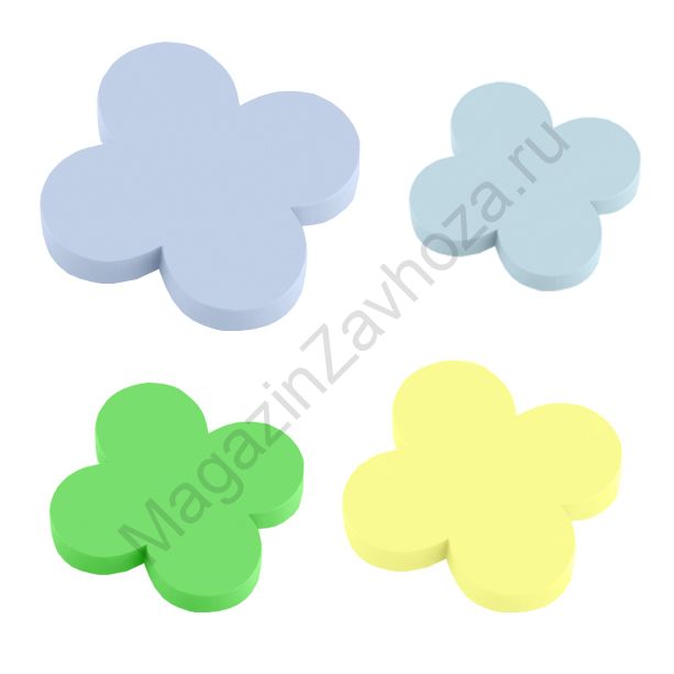 ДЕКОРАЦИЯ ЦВЕТОК 4 ЛЕПЕСТКА (ФАНЕРА)