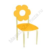 СТУЛ ДЕТСКИЙ НА М/К РЕГУЛИРУЕМЫЙ 2 МДФ ЦВЕТОК (ОРАНЖЕВЫЙ)