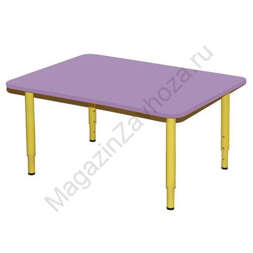 СТОЛ ДЕТСКИЙ ФАНЕРА РЕГУЛИРУЕМЫЙ 72 (1000Х500)