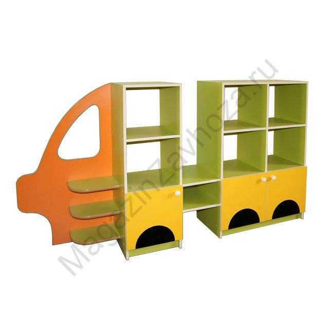 СТЕНКА ДЕТСКАЯ МАШИНКА ДВУСТОРОННЯЯ