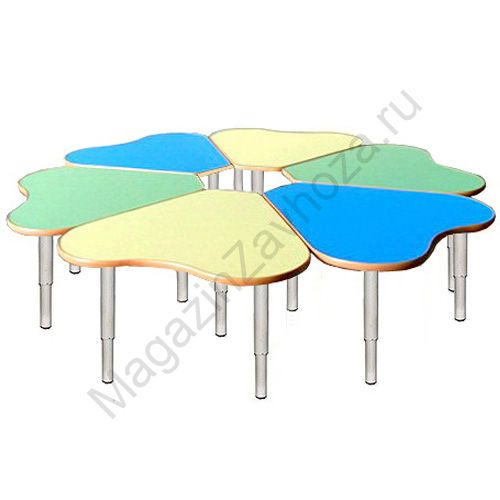 СТОЛ ДЕТСКИЙ МДФ РЕГУЛИРУЕМЫЙ Цветочек