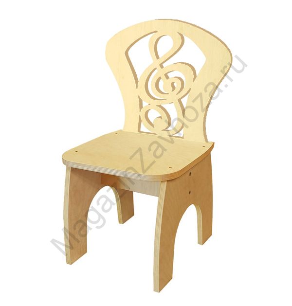 СТУЛ ДЕТСКИЙ СКР. КЛ. М-12 (ЛАК)