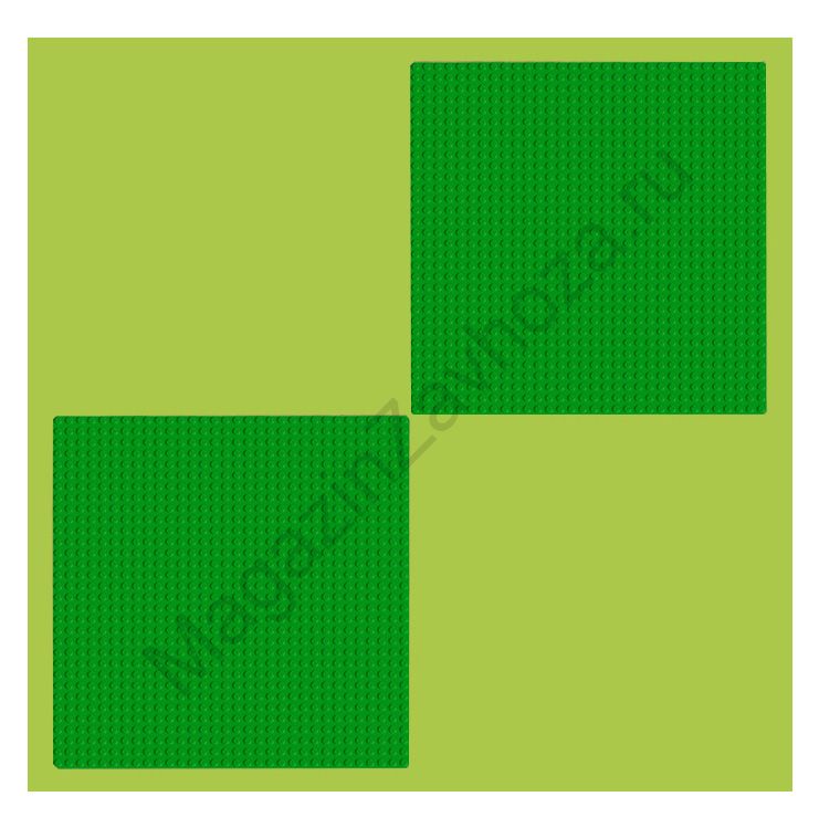 ИГРОВОЕ ПОЛЕ ДЛЯ МНОГОФУНКЦИОНАЛЬНОГО СТОЛА ЛЕГО 2 секции (Один цвет)