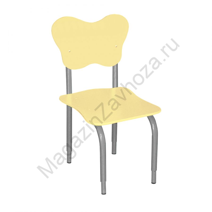 СТУЛ НА М/К РЕГУЛИРУЕМЫЙ 2 МДФ ФИГУРНЫЙ (КРЕМ-БРЮЛЕ)