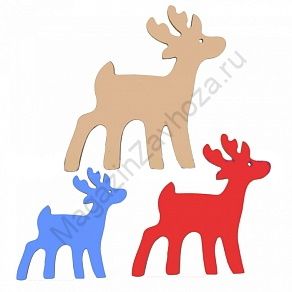 ДЕКОРАЦИЯ ОЛЕНЬ (МДФ)