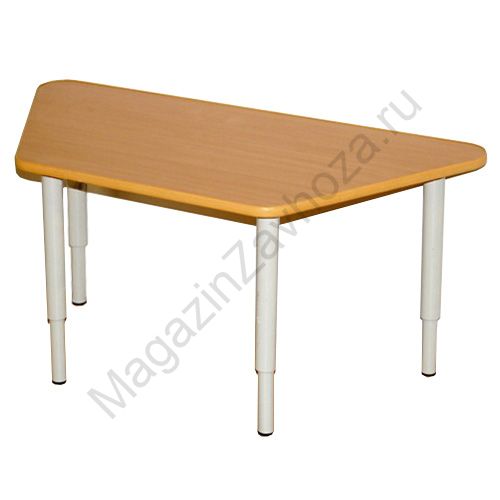 Стол детский МДФ регулируемый (трапеция 1100*550 / 900*450 / 1100*500)