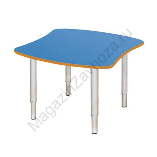 СТОЛ ДЕТСКИЙ МДФ РЕГУЛИРУЕМЫЙ (700Х700)