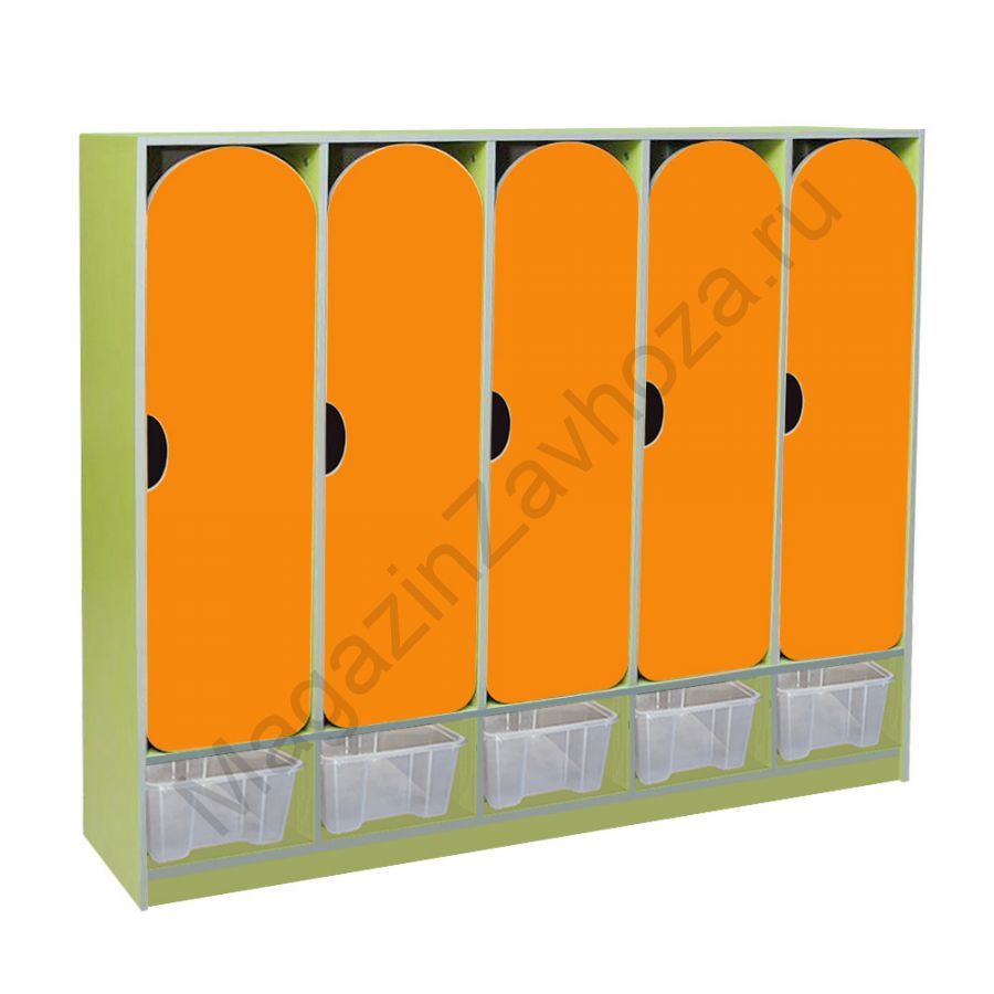 Шкаф Детский с контейнером Круг с ручкой - 5