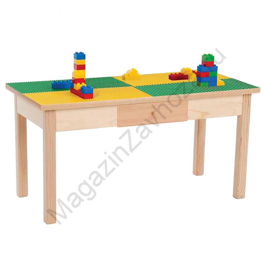 СТОЛ ДЕТСКИЙ "ЛЕГО" МОДЕЛЬ 24 С ЯЩ.